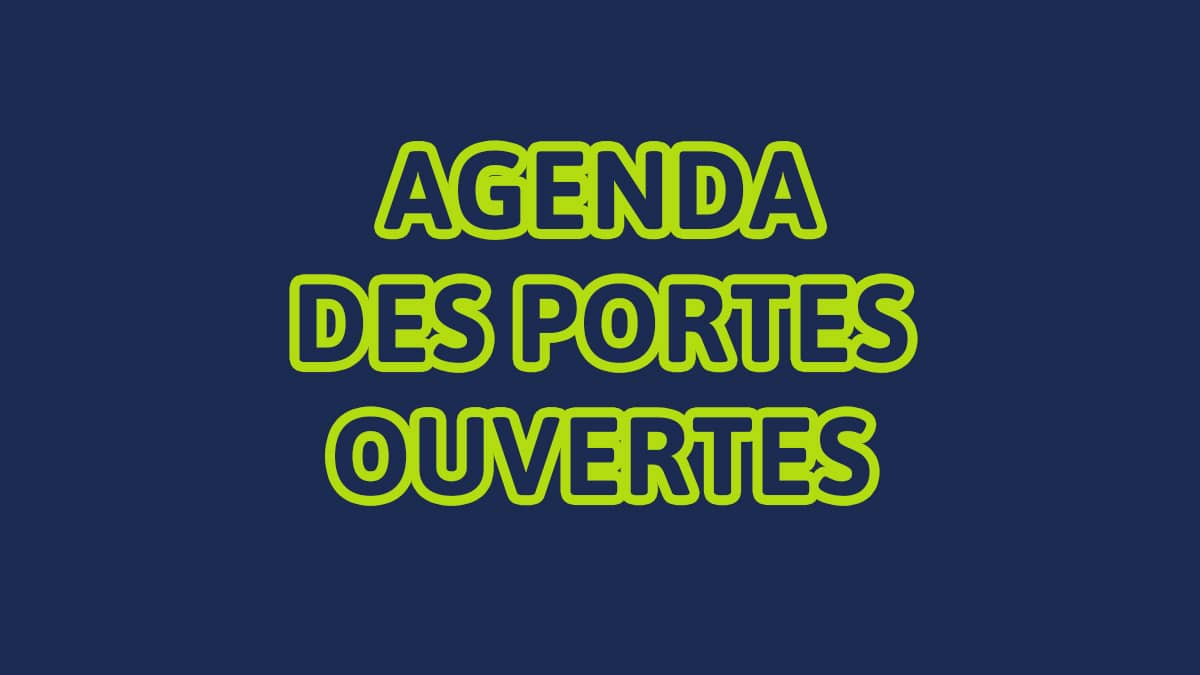 You are currently viewing Agenda des Portes Ouvertes 2021-2022
